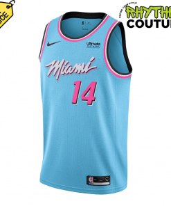 Miami HEAT ViceWave Blue Basketball Jersey