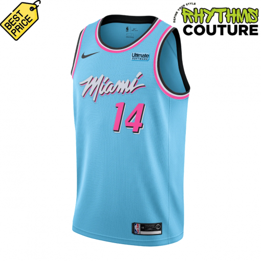 Miami HEAT ViceWave Blue Basketball Jersey