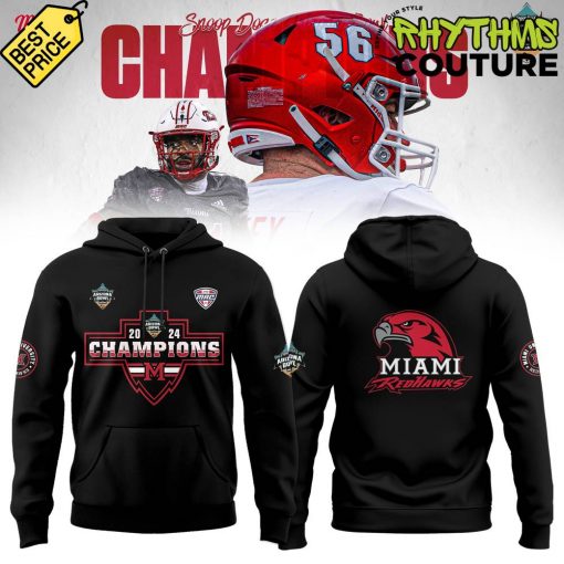 Miami RedHawks Arizona Bowl Limited Edition Black Hoodie