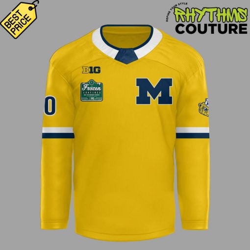 Michigan Wolverines Frozen Confines Limited Edition Hockey Jersey