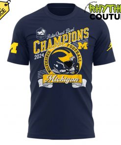 Michigan Wolverines ReliaQuest Bowl 2024 Champions Tee