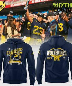 Michigan Wolverines ReliaQuest Bowl 2024 Champs Hoodie