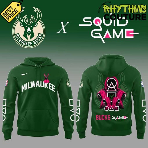 Milwaukee Bucks x Squid Game Limited Edition Hoodie