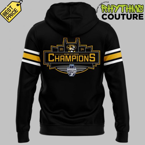 Missouri Tigers Transperfect Music City Bowl Champions Black Hoodie