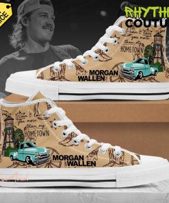 Morgan Wallen High Top Canvas Shoes