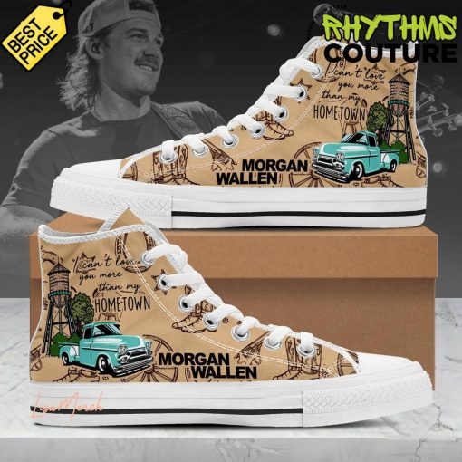 Morgan Wallen High Top Canvas Shoes