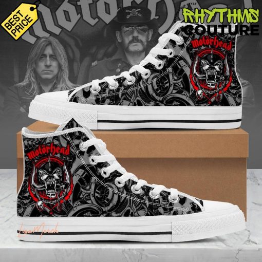 Motorhead Sucks Without Lemmy High Top Canvas Shoes