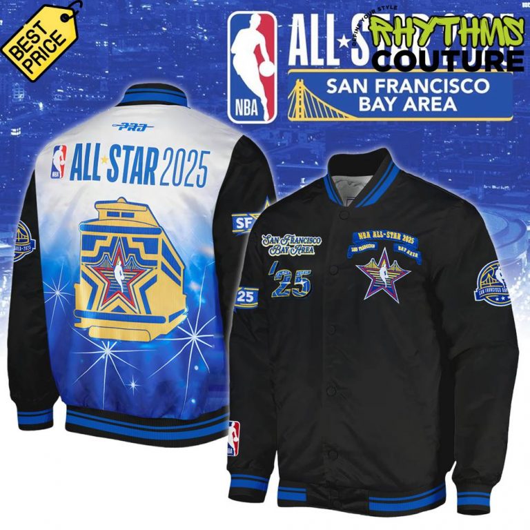 NBA All Stars 2025 Special Edition Bomber Jacket Rhythmscouture