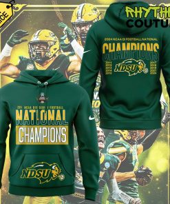 NDSU Bison 2024 NCAA FCS Football National Champions Green Hoodie