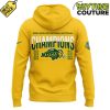 NDSU Bison 2024 NCAA FCS Football National Champions Yellow Hoodie