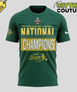 NDSU Football 10 Time National Champions Green Shirt