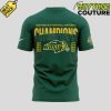 NDSU Football 10 Time National Champions Green Shirt