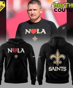 New Orleans Saints NOLA Special Edition Black Hoodie