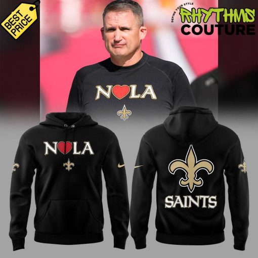 New Orleans Saints NOLA Special Edition Black Hoodie