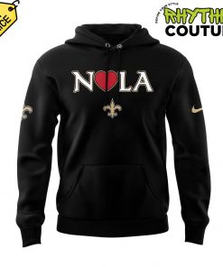 New Orleans Saints NOLA Special Edition Black Hoodie