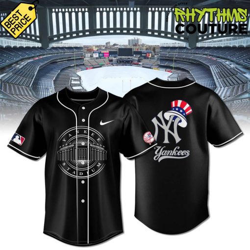 New York Yankees New Season Black Baseball Jersey