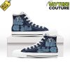 North Carolina Tar Heels High Top Canvas Shoes