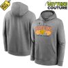 Notre Dame Fighting Irish College Football Playoff 2025 Orange Bowl Champions Club Heather Gray Hoodie