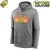 Notre Dame Fighting Irish College Football Playoff 2025 Orange Bowl Champions Club Heather Gray Hoodie 2