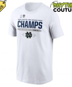 Notre Dame Fighting Irish College Football Playoff 2025 Orange Bowl Champions Shirt