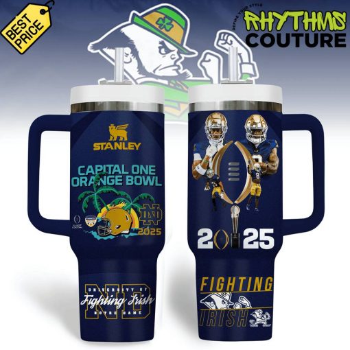 Notre Dame Fighting Irish Orange Bowl Champions Stanley Tumbler