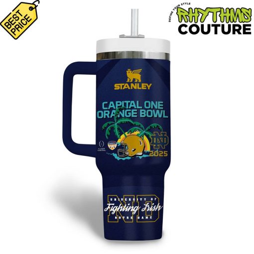 Notre Dame Fighting Irish Orange Bowl Champions Stanley Tumbler