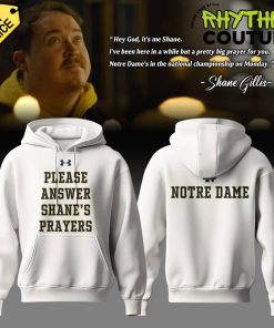 Notre Dame Fighting Irish x Answer Shanes Prayers Limited Edition Hoodie