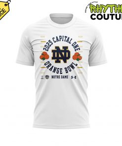 Notre Dame Football Capital One Orange Bowl Championship White Shirt