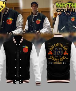 Notre Dame Football Orange Bowl Championship Baseball Jacket