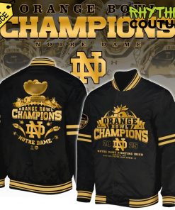 Notre Dame Football Orange Bowl Championship Bomber Jacket