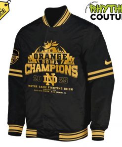 Notre Dame Football Orange Bowl Championship Bomber Jacket