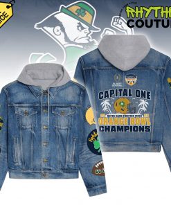 Notre Dame Football Orange Bowl Championship Hooded Denim Jacket