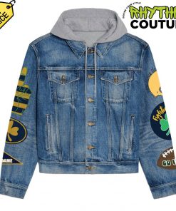 Notre Dame Football Orange Bowl Championship Hooded Denim Jacket