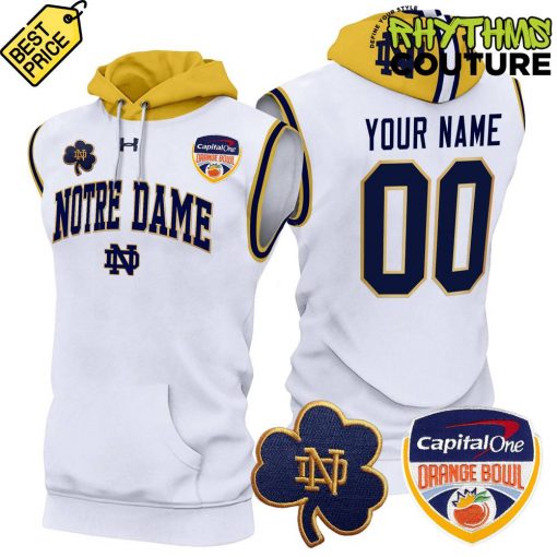 Notre Dame Football Orange Bowl Championship Sleeveless Hoodie