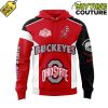 Ohio State Buckeyes 2024 College Football Playoff National Champions Smoke Red Black Hoodie 2