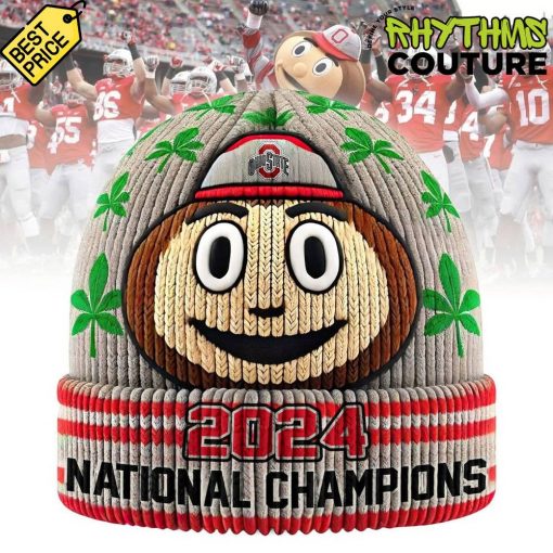 Ohio State Buckeyes 2024 National Champions Knit Hat