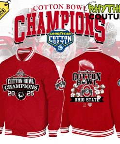 Ohio State Buckeyes 2025 Cotton Bowl Classic Champions Bomber Jacket