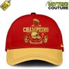 Ohio State Buckeyes 2025 Cotton Bowl Classic Champions Red Golden Hoodie Pants Cap 4