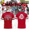 Ohio State Buckeyes 2025 Cotton Bowl Classic Champions Red Tee