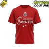 Ohio State Buckeyes 2025 Cotton Bowl Classic Champions Red Tee