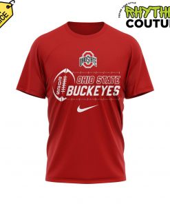 Ohio State Buckeyes 2025 Cotton Bowl Classic Champions Red Tee