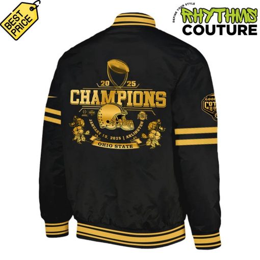 Ohio State Buckeyes 2025 NCAA Cotton Bowl Champions Limited Edition Bomber Jacket