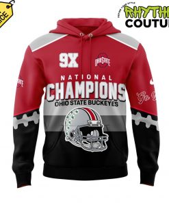 Ohio State Buckeyes 9x National Champions “Go Backs” Hoodie