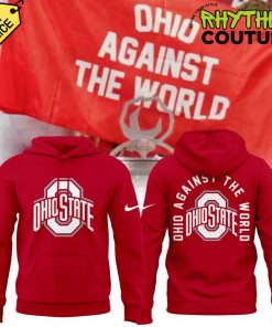 Ohio State Buckeyes Against The World Limited Edition Red Hoodie