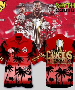 Ohio State Buckeyes Brutus 2024 NCAA National Champs Hawaiian Shirt