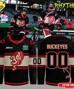 Ohio State Buckeyes Brutus Frozen Confines Limited Edition Hockey Jersey