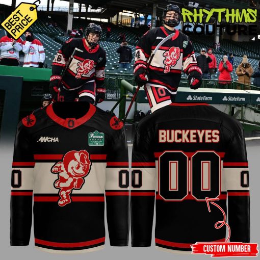 Ohio State Buckeyes Brutus Frozen Confines Limited Edition Hockey Jersey