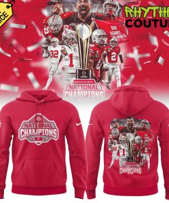 Ohio State Buckeyes College Football Playoff National Champions Red Hoodie