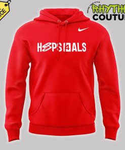 Ohio State Buckeyes Hoops4ALS Red Hoodie