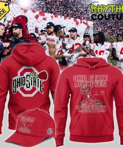 Ohio State Buckeyes Rose Bowl Champs Red Hoodie